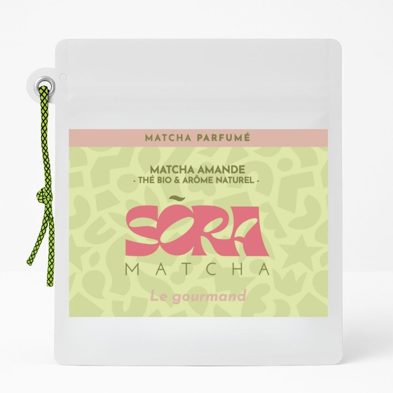 Matcha parfumé - Amande